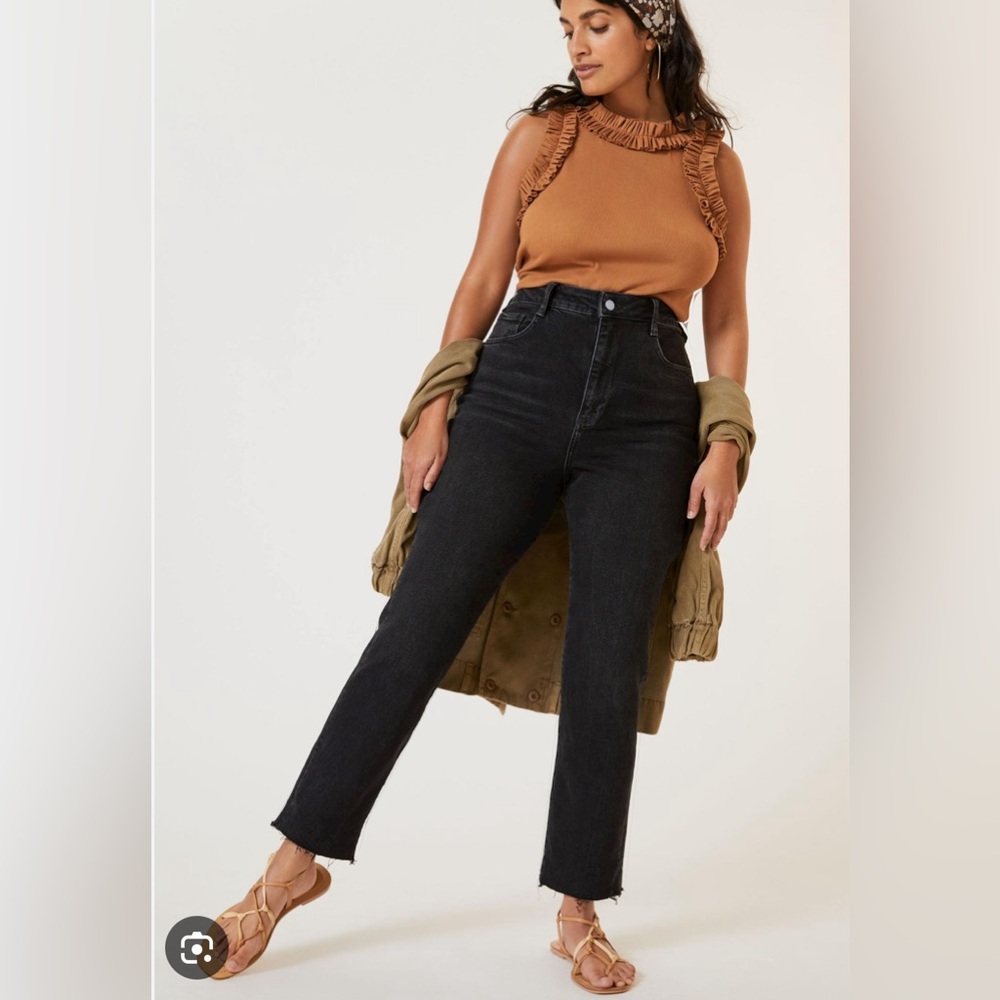 Pilcro The Cigarette Slim Straight Jeans
